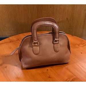 Vintage Wilsons Golden Brown Leather  Bag